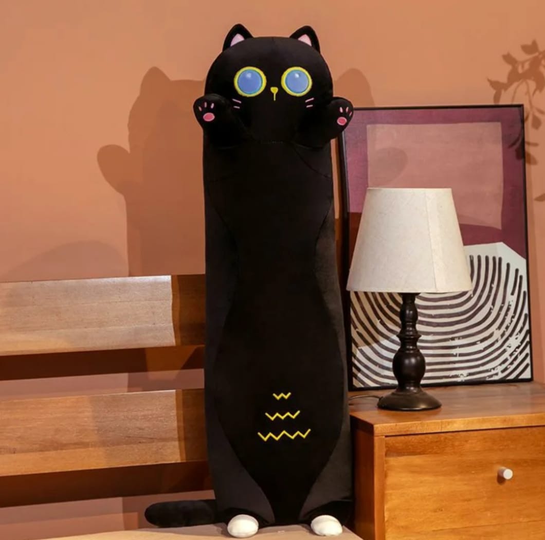 Мягкая игрушка 'Кот' Черный