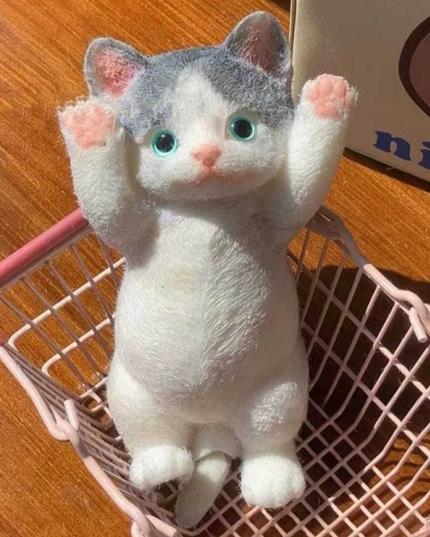 Сквиш кот антистресс