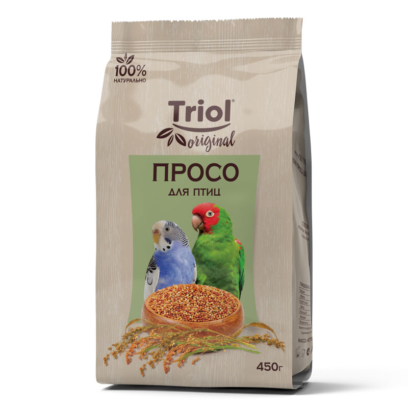 Корм для птиц просо, 450г, Original