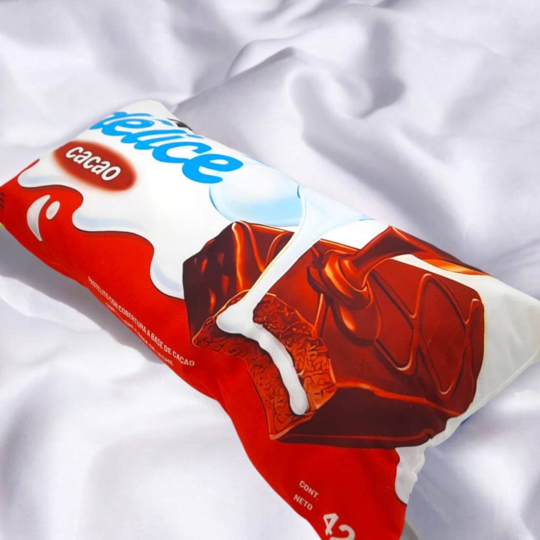 6290-2 МЯГКАЯ ПОДУШКА ШОКОЛАДКА 80*40