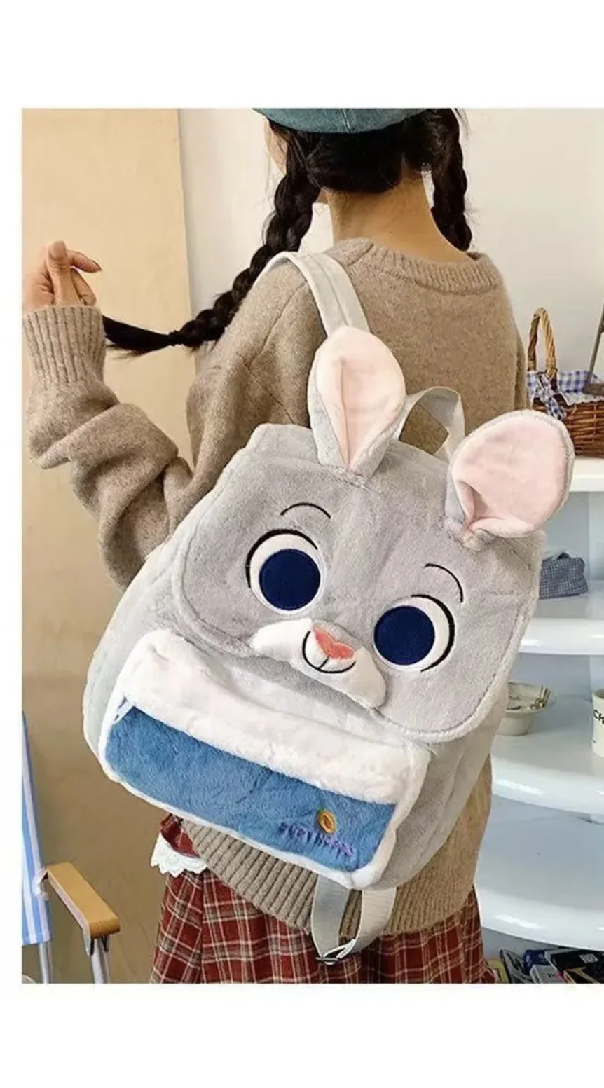 1661 рюкзак мягкий зайка