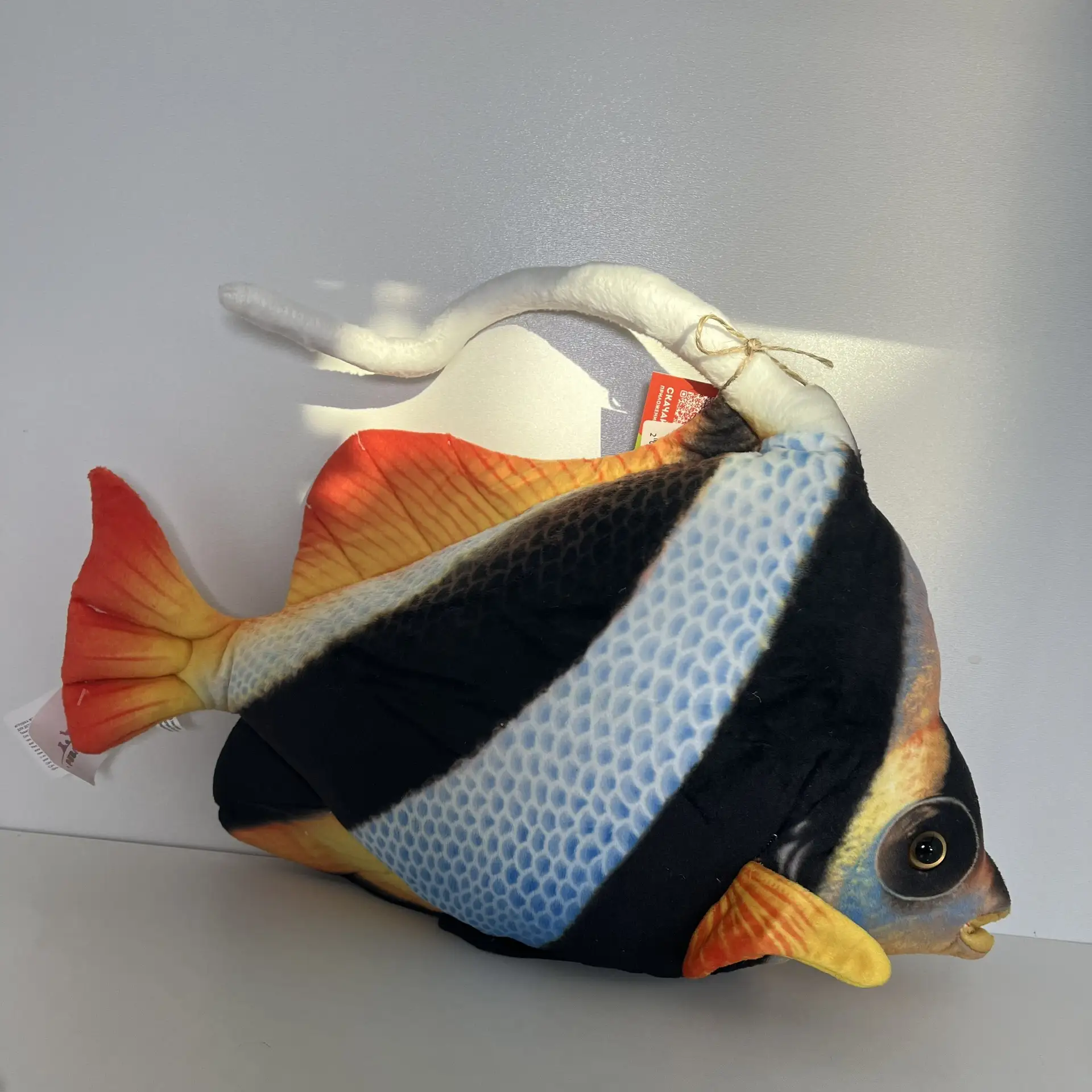 6426-45 мягкая игрушка рыбка,45см