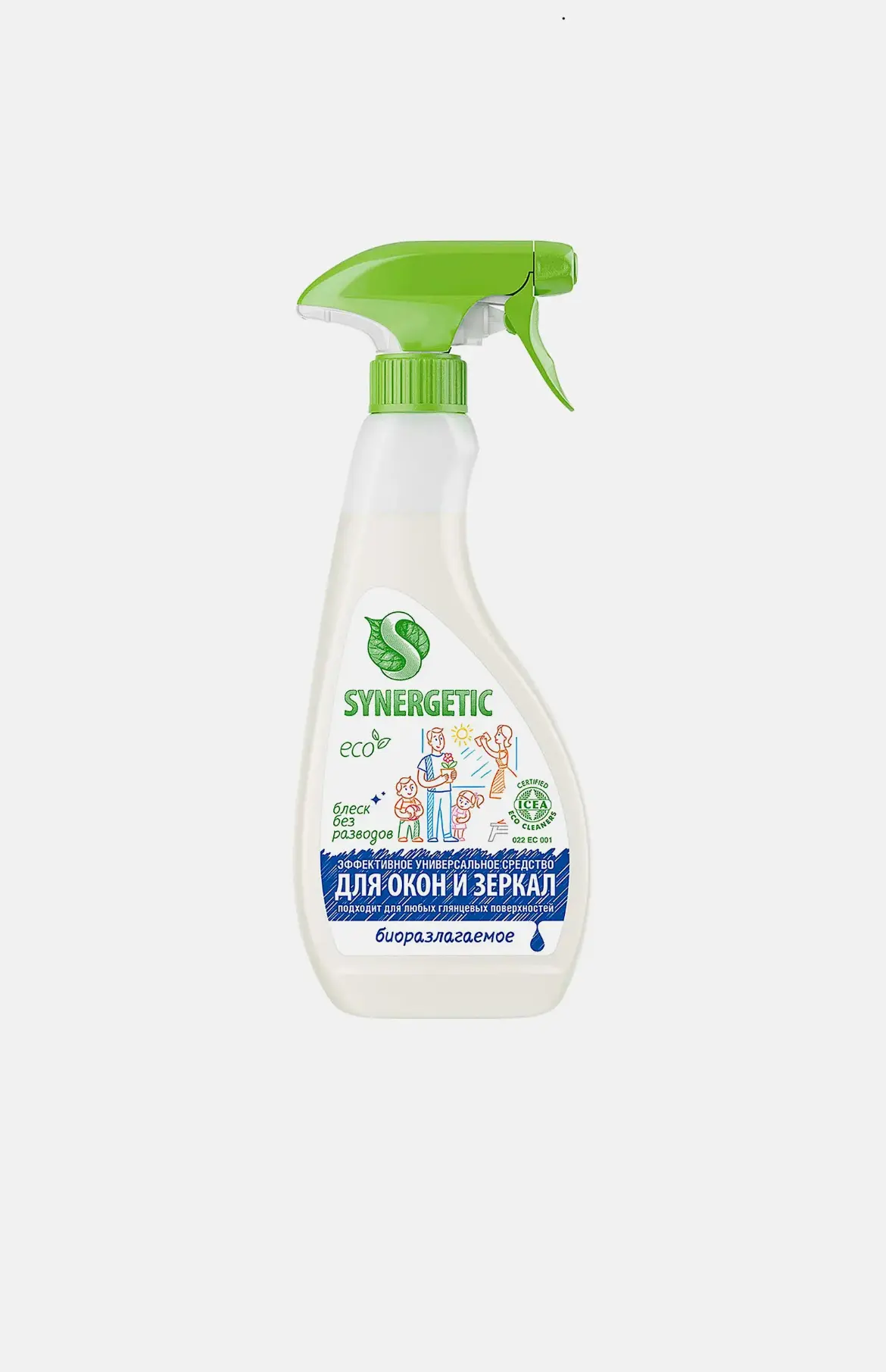 1009 Средство для мытья окон Synergetic,500мл