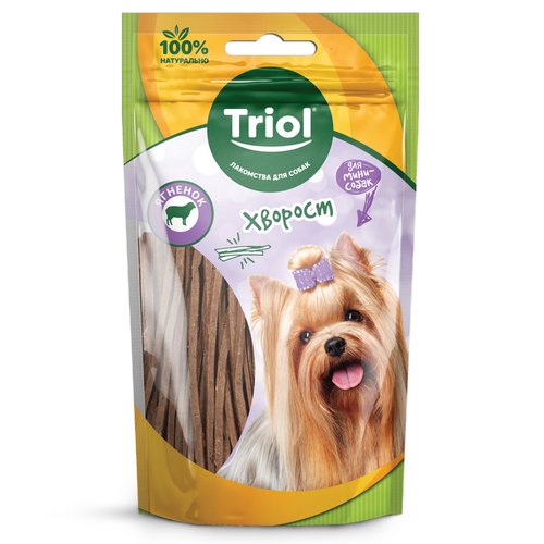 10171030 Лакомство для мини-собак «Хворост из ягненка», 50г