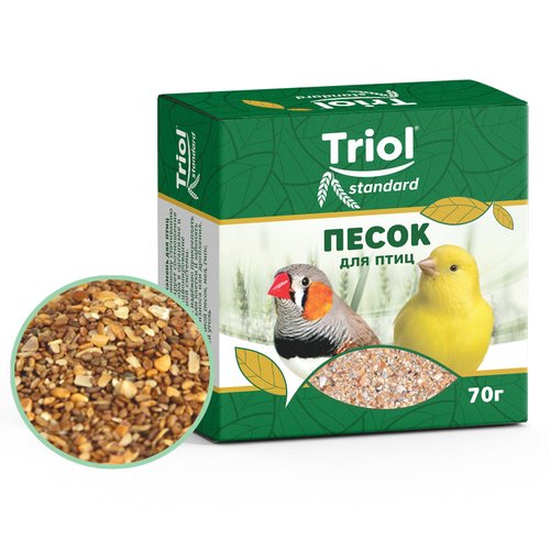 Песок-минеральная подкормка для птиц, 70г, Standard