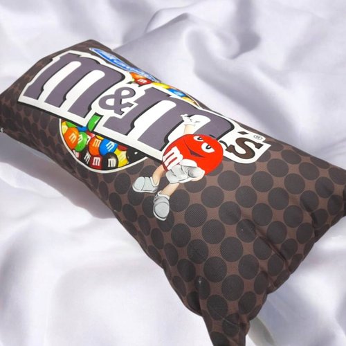 6290-2 МЯГКАЯ ПОДУШКА ШОКОЛАДКА 80*40