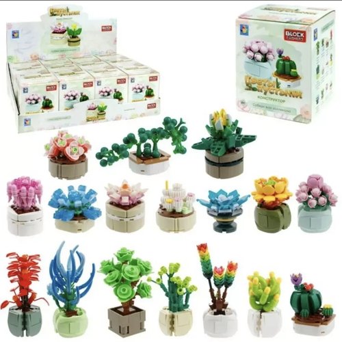 123-935 лего цветы