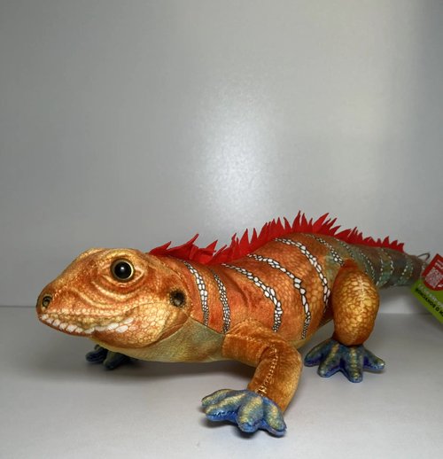 9417-50 мягкая игрушка ящерица,50см