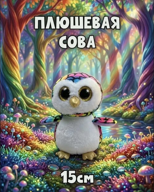 1226-35 Мягкая игрушка "Лупатики",15см