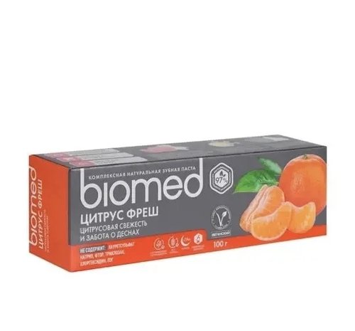 2000 Зубная паста, BIOMED, 100 г, в ассортименте