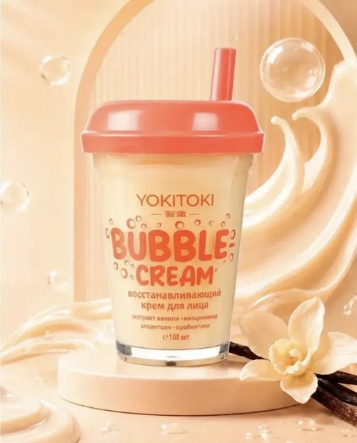 2010 Крем для лица "Bubble Cream", YOKITOKI, 100 мл, в ассортименте