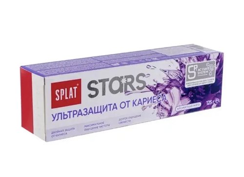 2088 Зубная паста, SPLAT, 125 г, в ассортименте