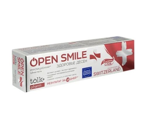 2089 Паста зубная "Open smile", TOLK, 100 мл, в ассортименте