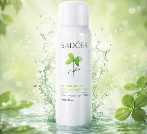 2104 Аква-мист для лица тонизирующий, SADOER, 150 мл