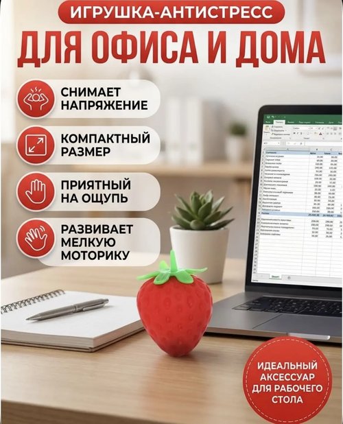 2018-1 Клубника антистресс