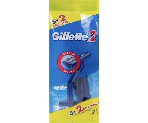 2180 Бритвы одноразовые для мужчин, Gillette, 7 шт.