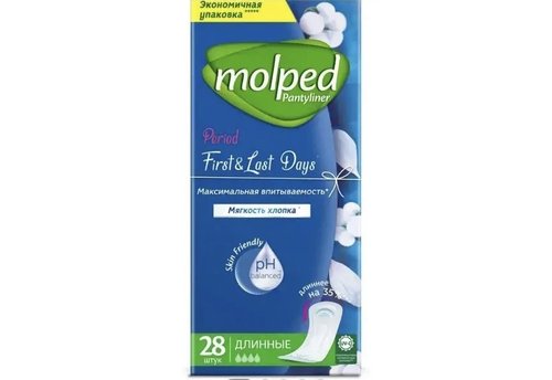 2235 Прокладки Molped First and Last day Ежедневные гигиенические,28шт